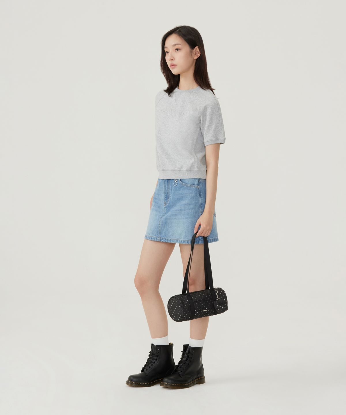 커버낫 우먼(COVERNAT WOMAN) 우먼 데일리 실린더백 블랙 닷