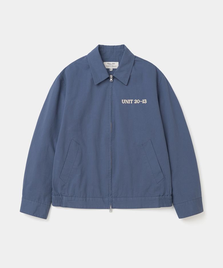 old town work jacket french blue