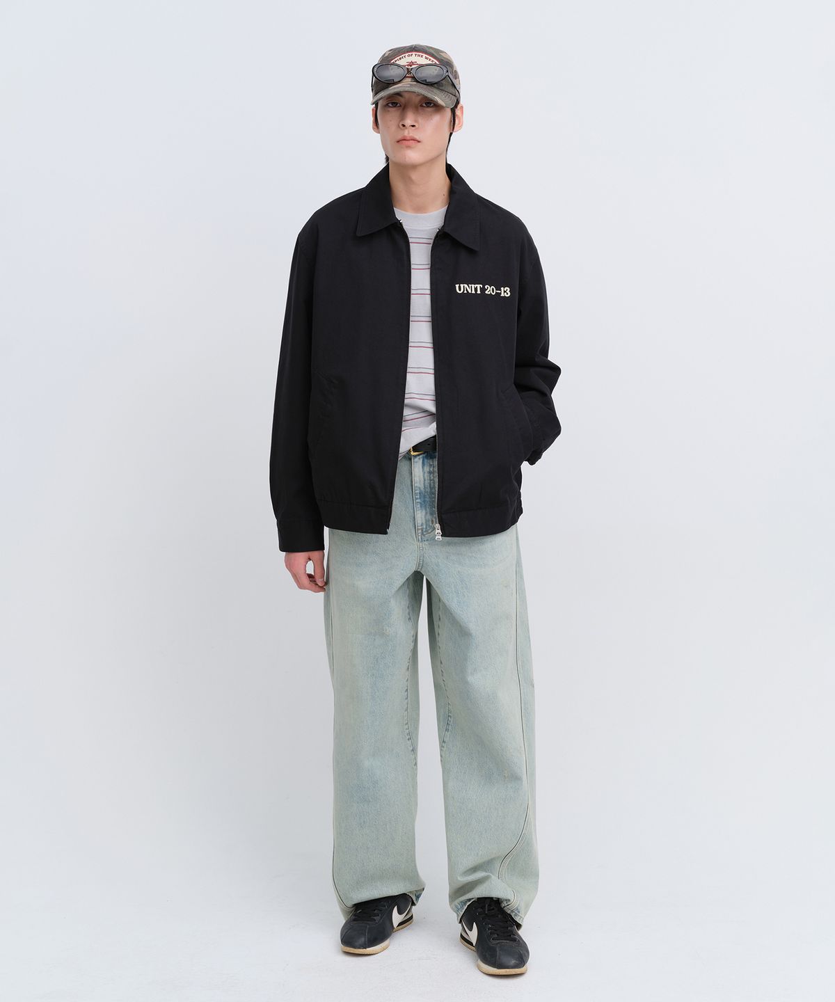 유니폼브릿지(UNIFORM BRIDGE) old town work jacket black