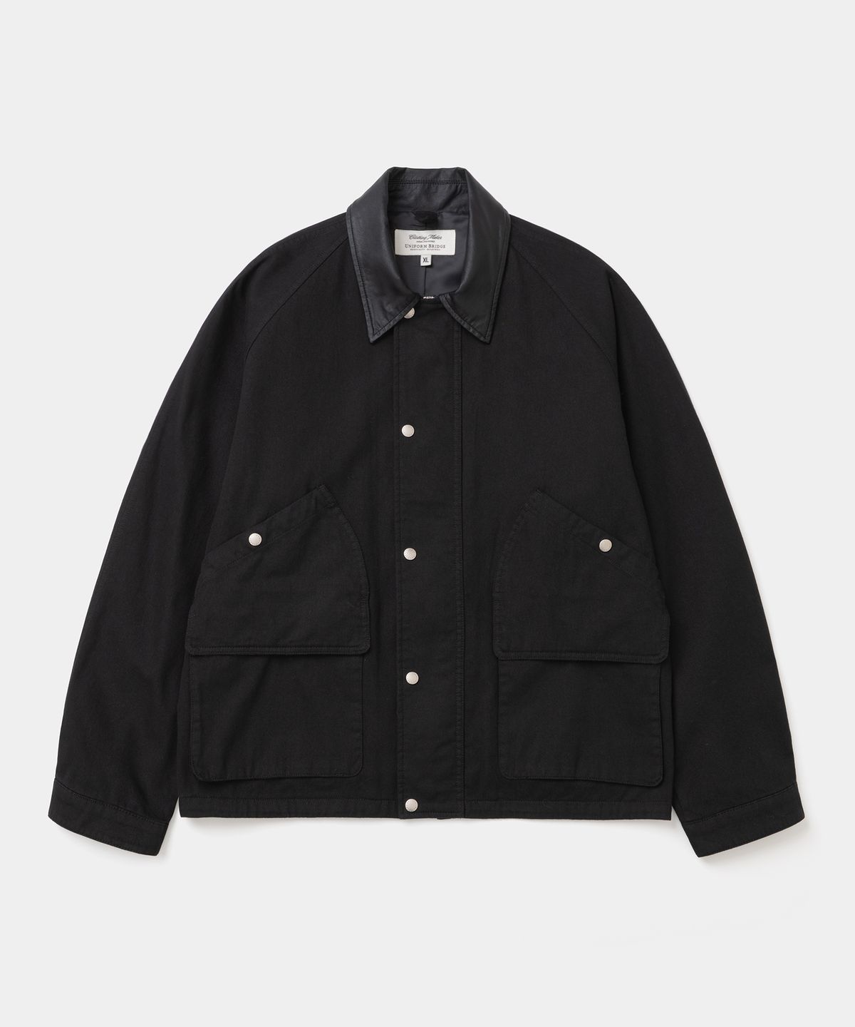 유니폼브릿지(UNIFORM BRIDGE) short hunting field jacket black