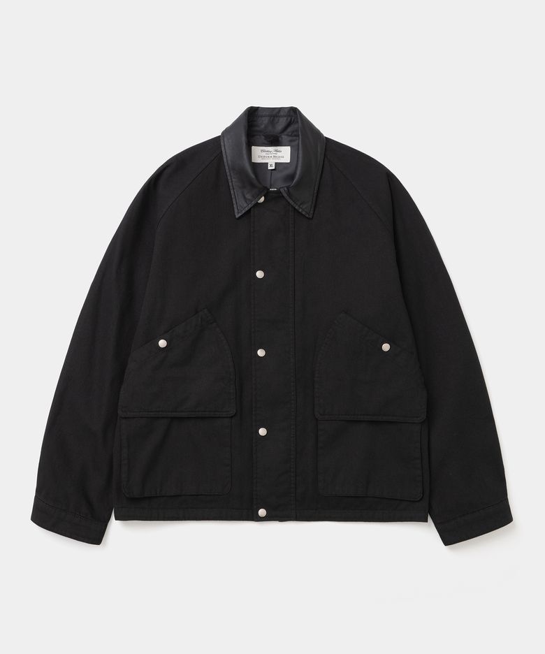 short hunting field jacket black