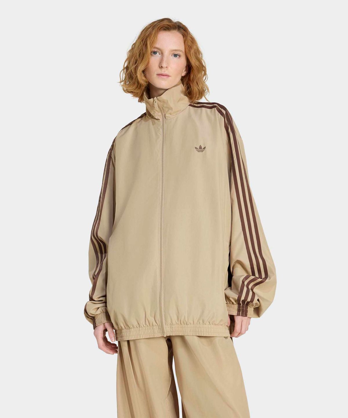 아디다스(ADIDAS) 파이어버드 아딜레늄 트랙탑 - 스톤카키:브라운 / KD6297