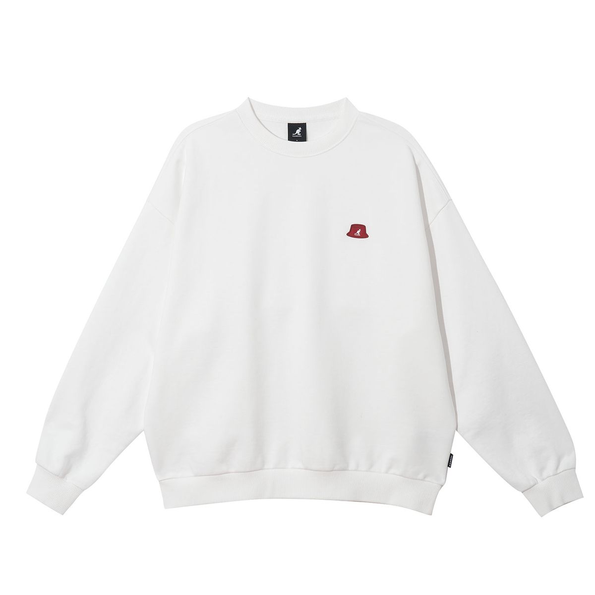 캉골(KANGOL) 레거시 그래픽 스웨트셔츠 1806 오프화이트