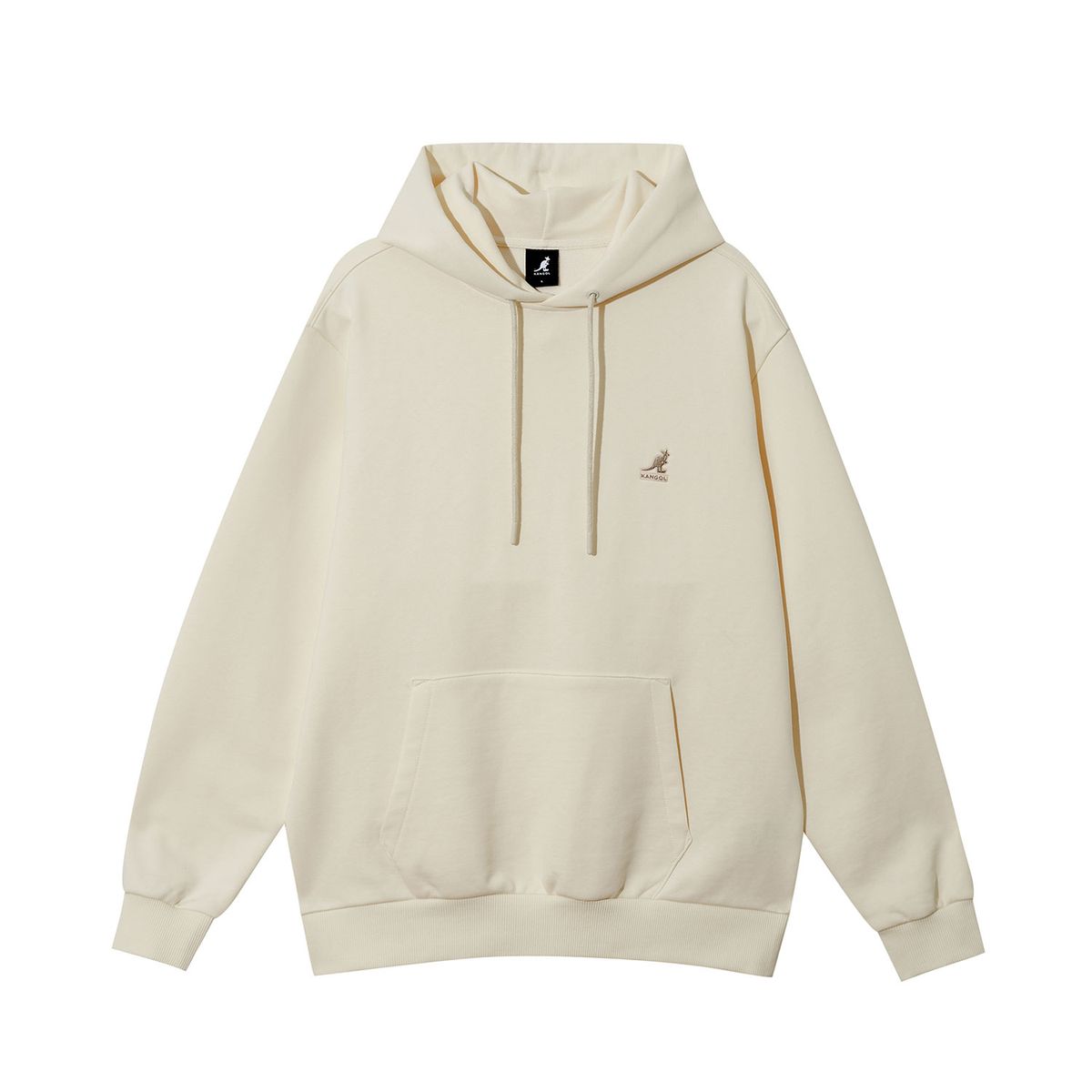 캉골(KANGOL) 에센셜 후디 5169 크림