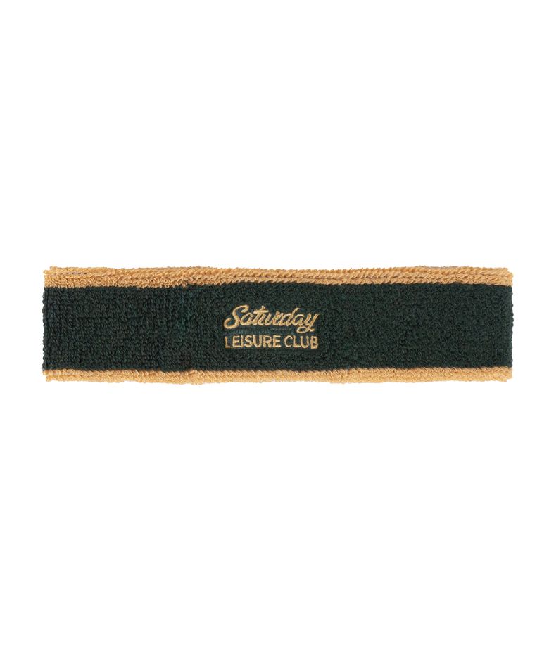 Leisure Headband -British Racing Green & Mustard
