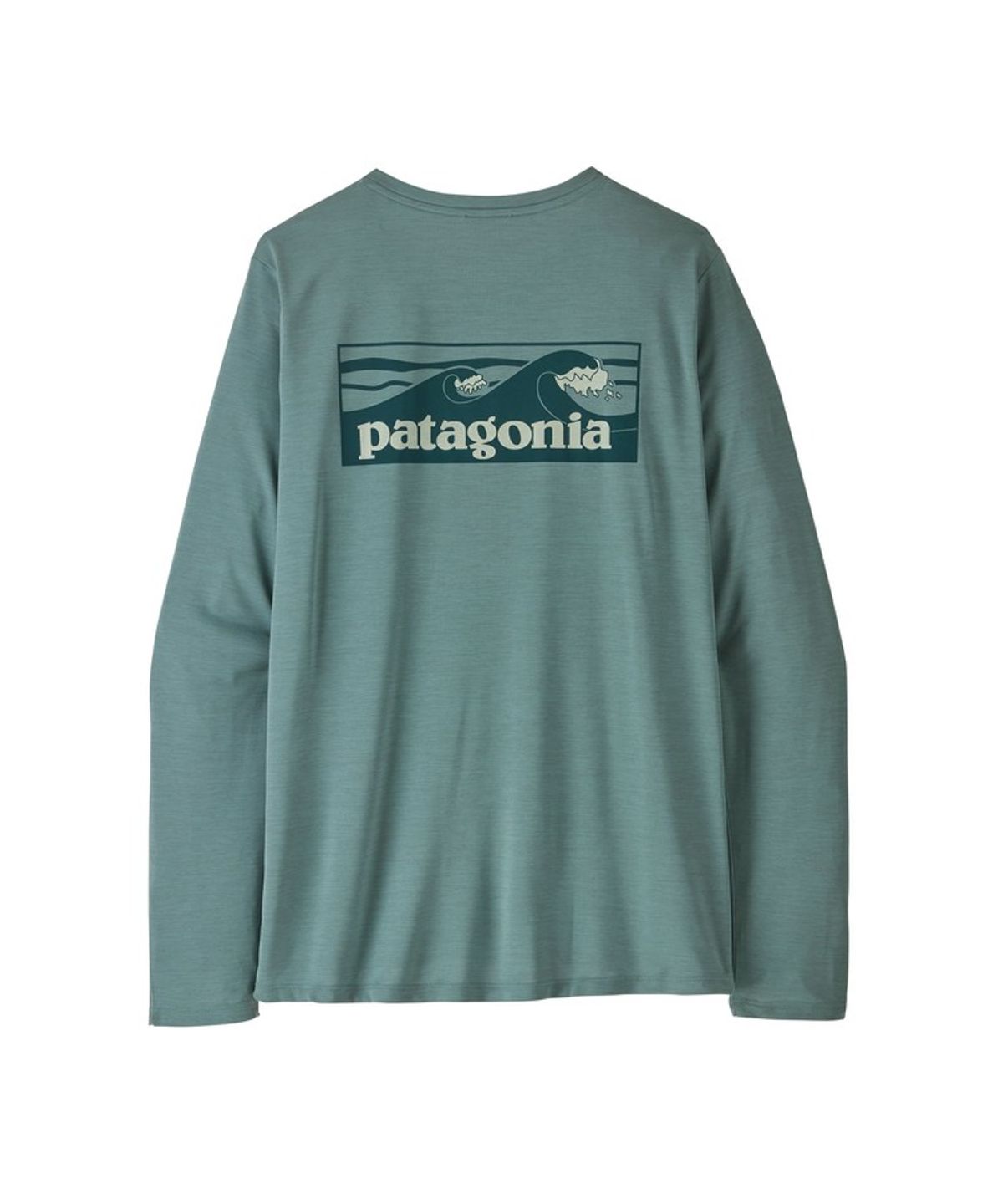 파타고니아(PATAGONIA) 우먼즈 롱-슬리브드 캐필린 쿨 데일리 셔츠 - 보드숏 로고 / 45465R5