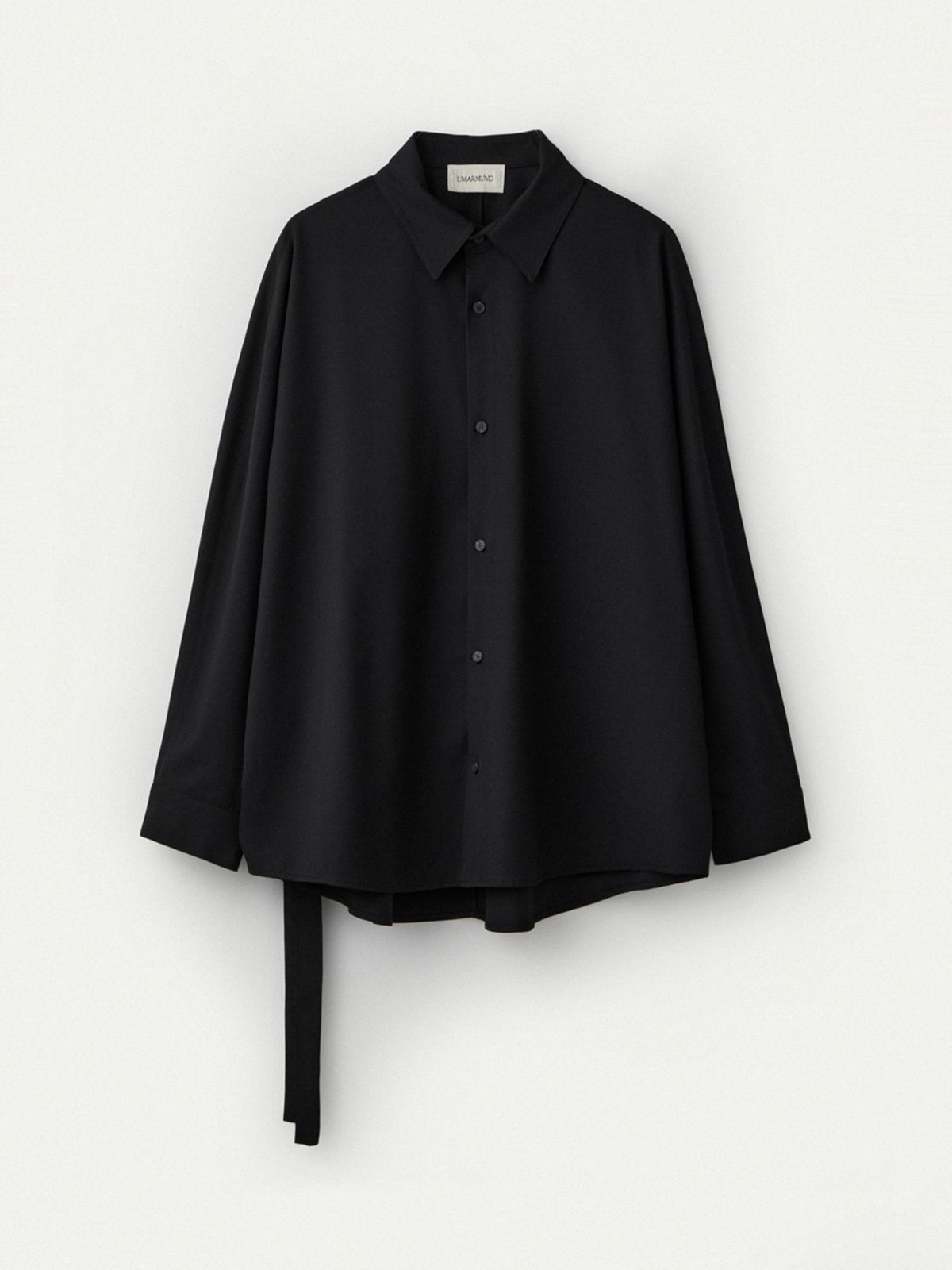우마뭉(UMARMUNG) Tropical Wool Shirts Jacket_Black