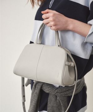 모라 보스턴 토트 애쉬블루