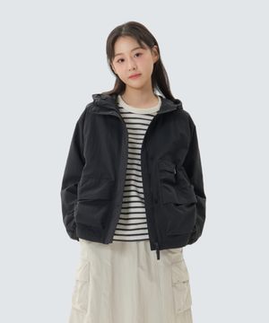 캠플 여성 유틸리티 바람막이 (S26ZWCWB11) Charcoal