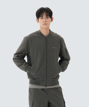 캠플 봄버 자켓 (S26ZMCWB14) Rustic Khaki