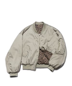 레오파드 항공점퍼 올리브그린