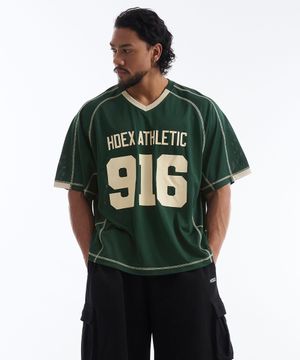 916 자이언트핏 매쉬 숏 슬리브 (Green)