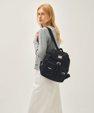 CLASSIC LOGO SMALL BACKPACK black