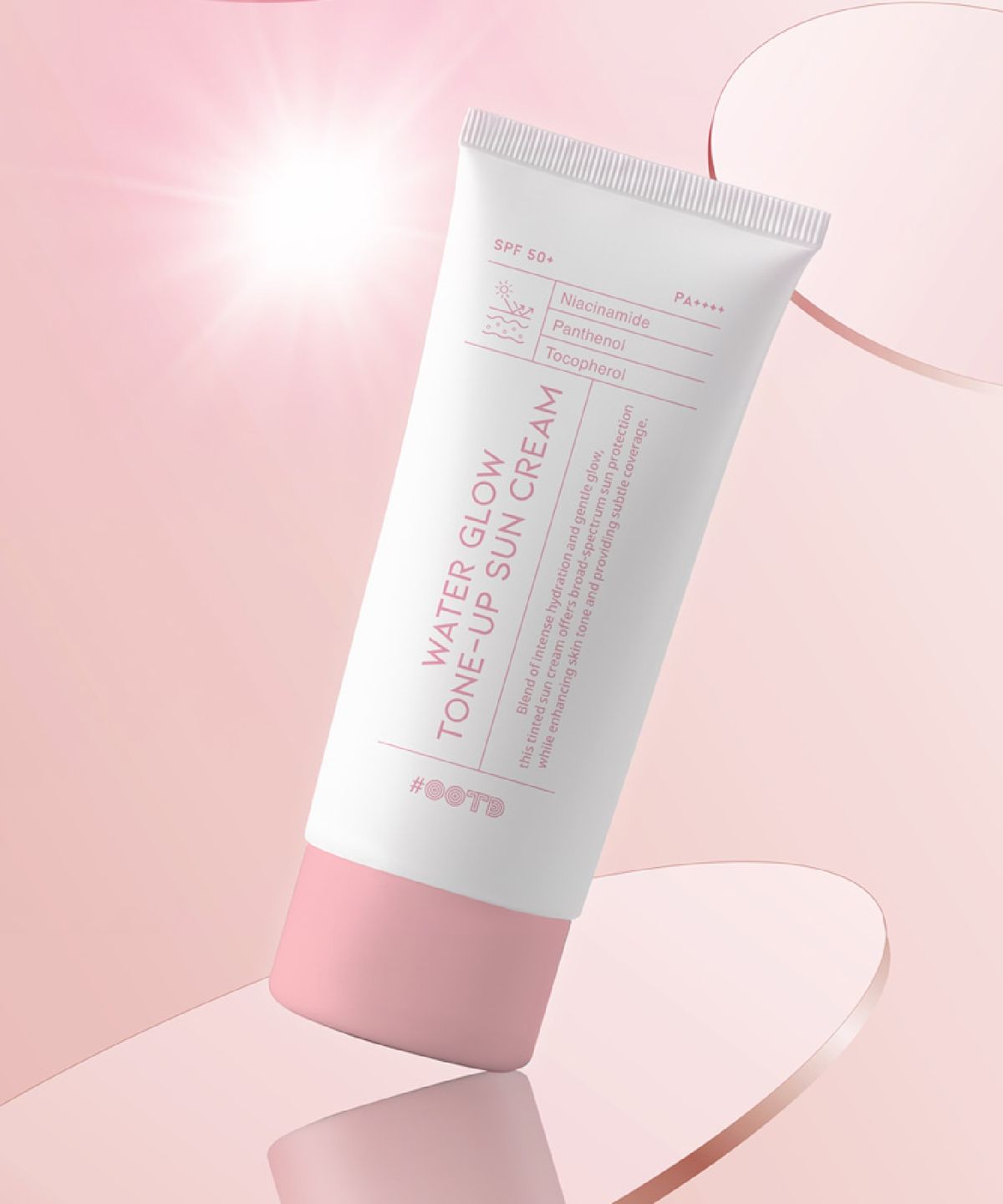 오오티디 뷰티(OOTD BEAUTY) 워터 그로우 핑크 톤업 선크림 50ml