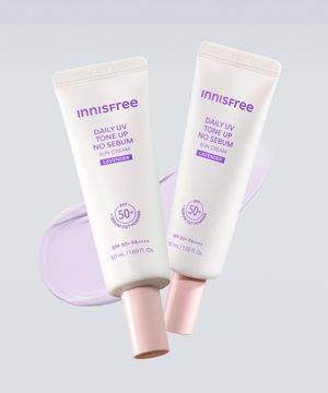 데일리 UV 톤업 노세범 선크림 라벤더 2개