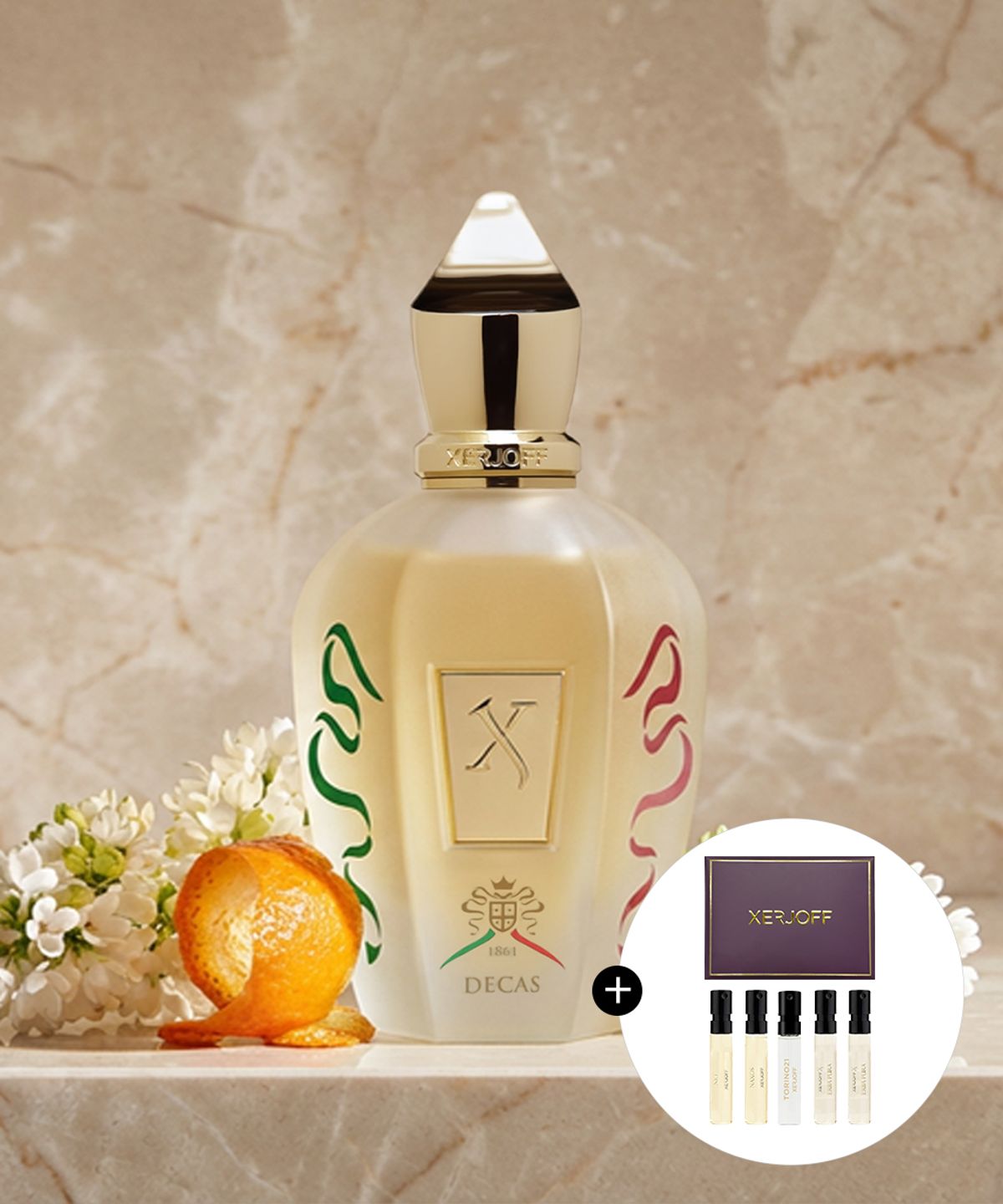 제르조프(XERJOFF) 데카스 오드퍼퓸 100ml [증정] 샘플러 키트 (2ml*5종)