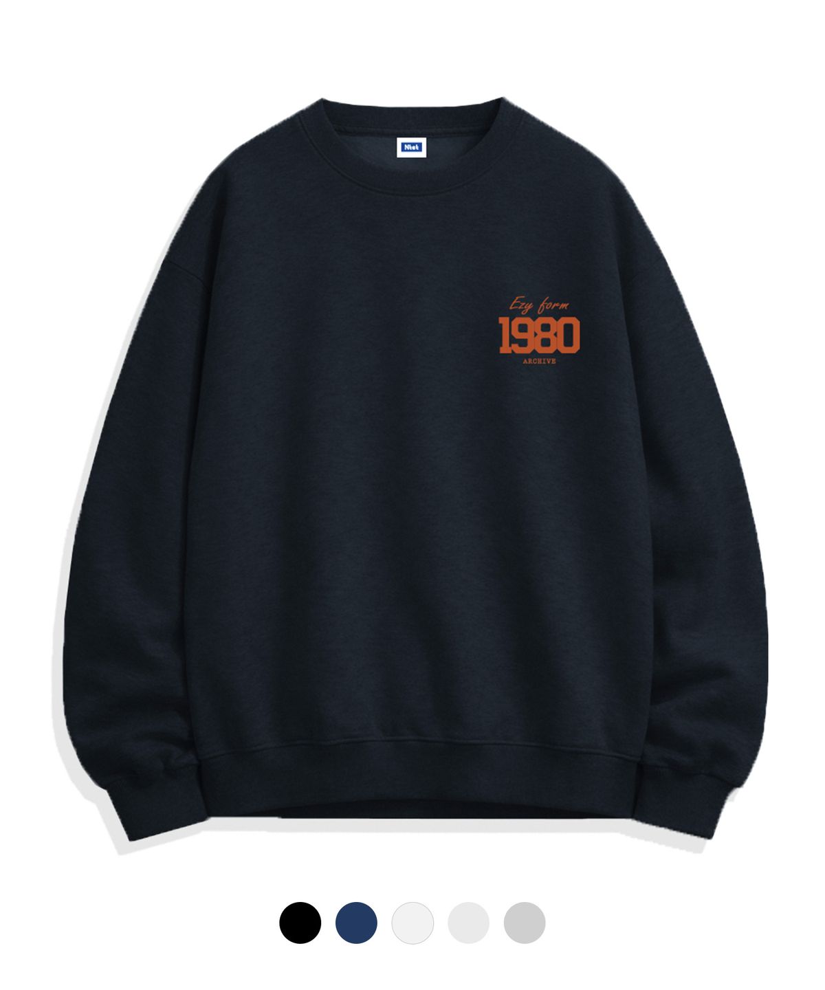 엔티이티(NTET) 1980 mini logo sweatshirts (5color)