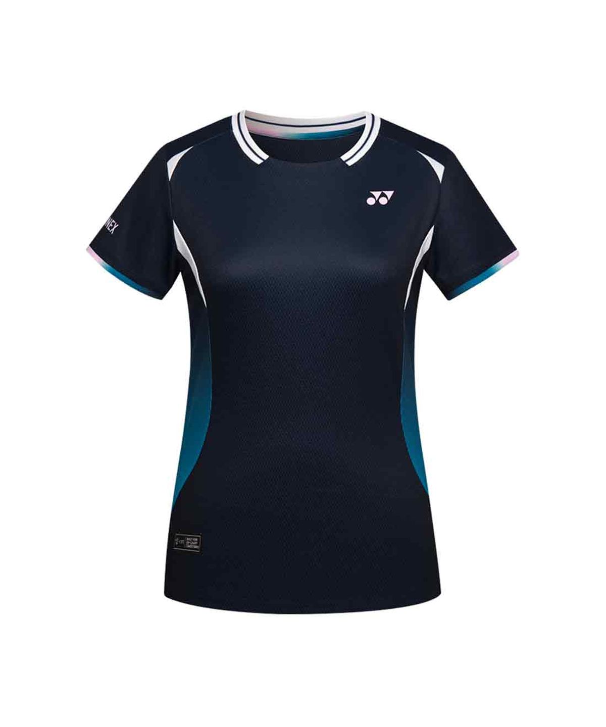 요넥스(YONEX) 261TS010F 다크 네이비 여성용 컬러 배색 포인트 게임웨어