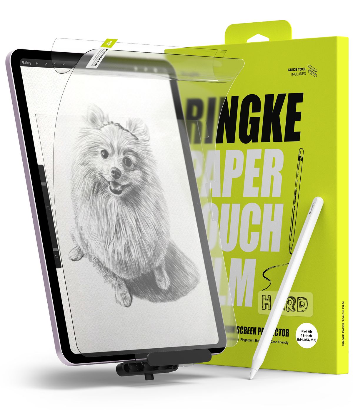 링케(RINGKE) 아이패드 에어 11인치 M4 M3 M2 액정 보호 필름 페이퍼 터치 종이질감 2매