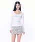 LOVE U-NECK TOP / WHITE