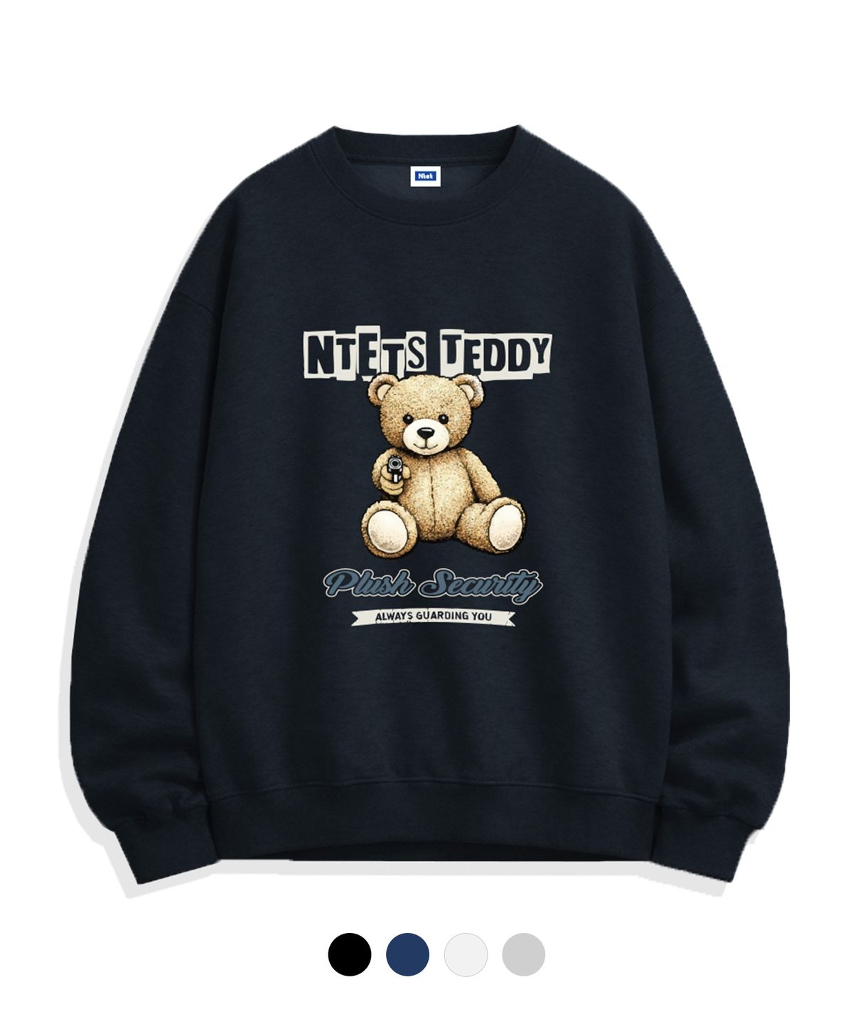 엔티이티(NTET) plush security sweatshirts (4color)