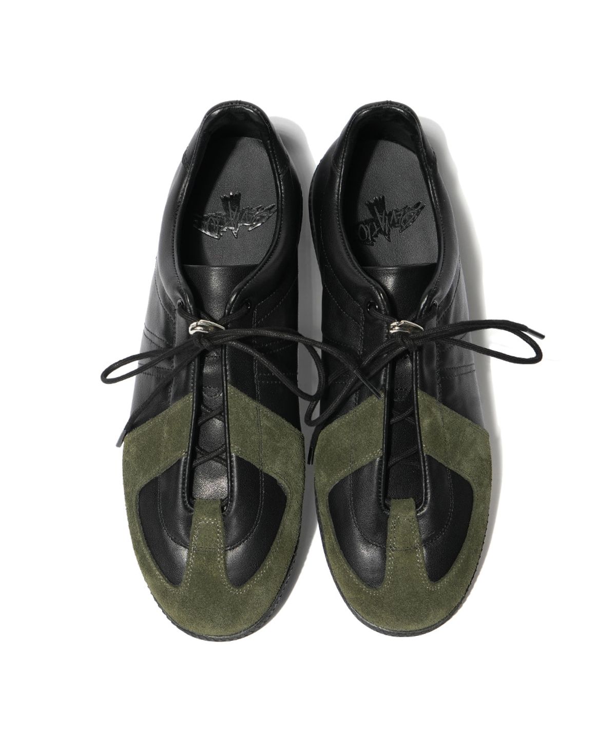 데베시용(DEVIATION) DV RACING TRAINERS (BLACK&KAHKI)