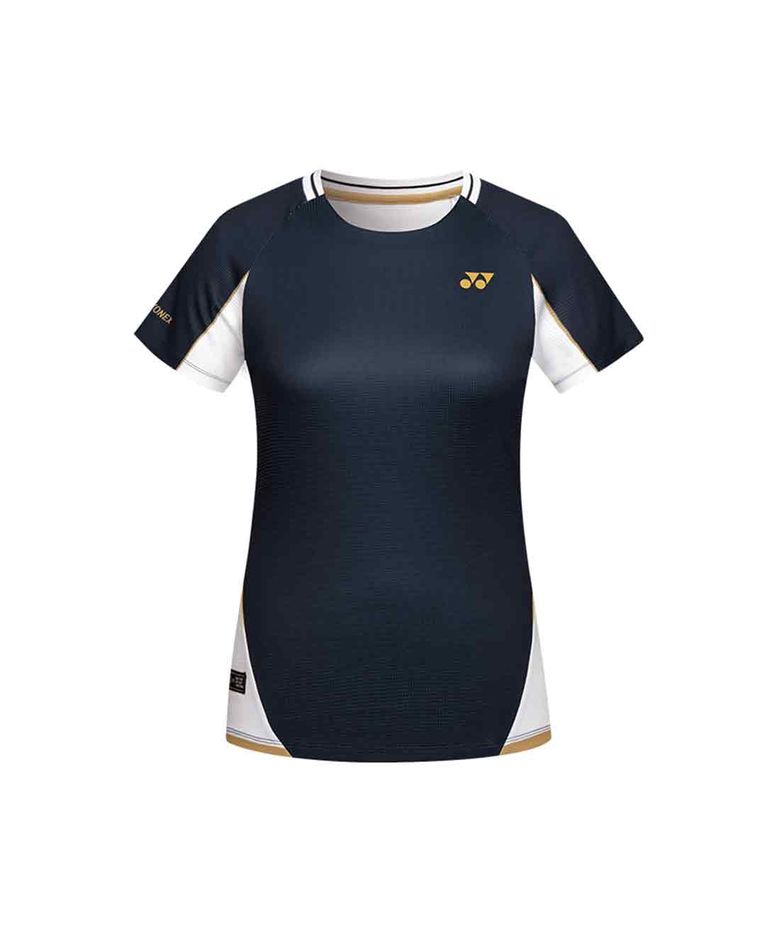 261TS018F 인디고 여성용 솔리드 디자인 게임웨어