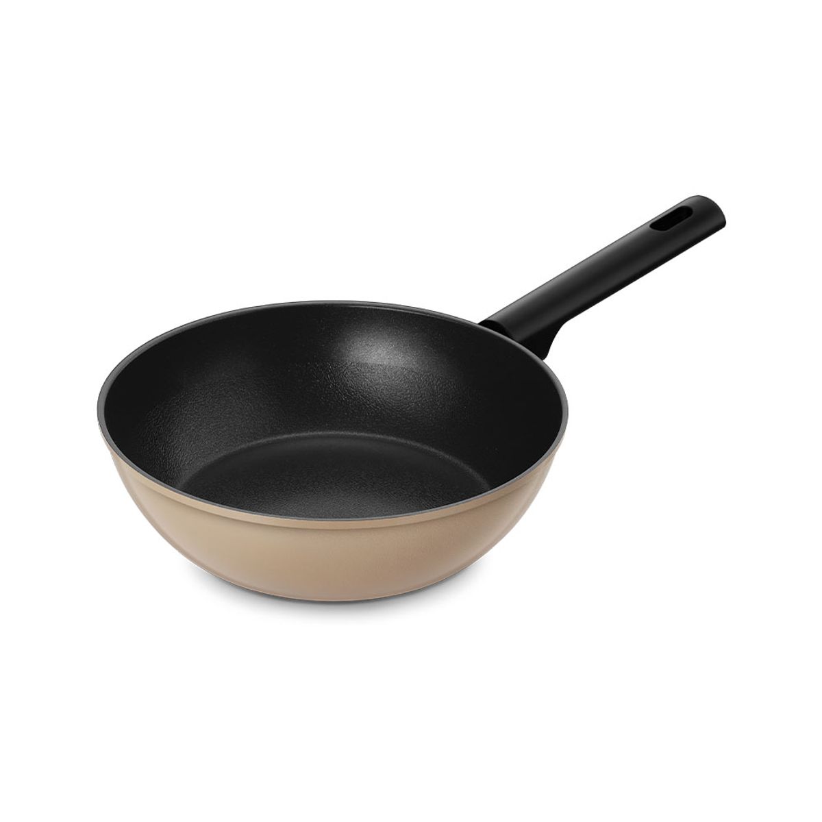 바겐슈타이거(WAGENSTEIGER) 국내생산 톤앤톤 티타늄코팅 웍팬 24cm 베이지