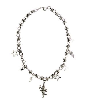 EL ANGEL CUPID NECKLACE(SILVER)