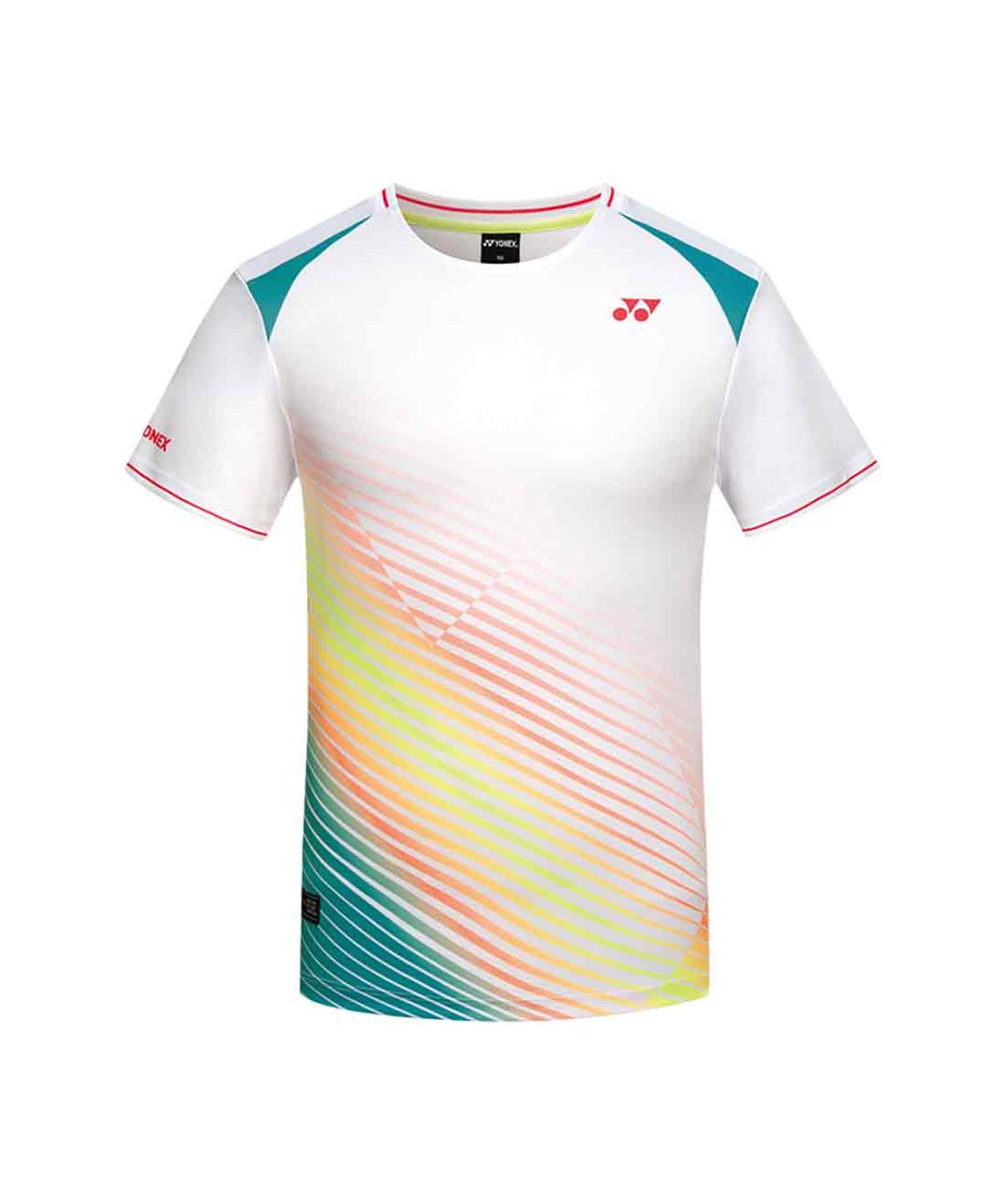 요넥스(YONEX) 261TS027M 화이트 남성용 형광 그래픽 게임웨어