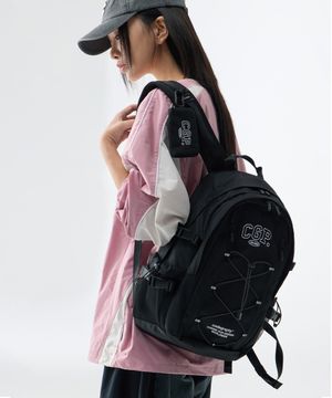 CGP 아치 로고 백팩 (M)_블랙