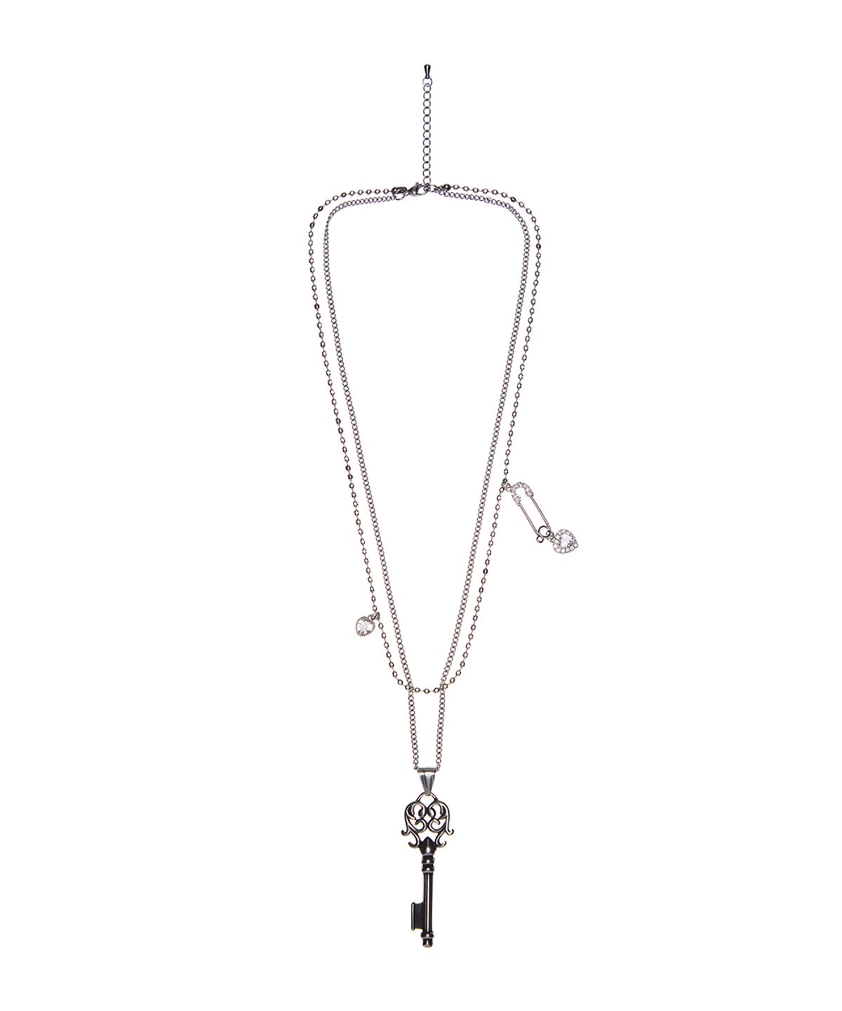 러브이즈트루(LUVISTRUE) EL LAYERED NECKLACE(SILVER)
