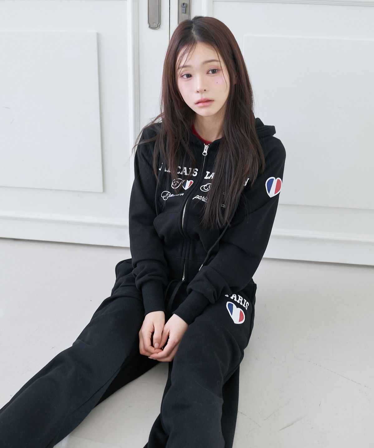 라티젠(LARTIGENT) L22 PARIS 90S BANDING PANTS(BLACK)