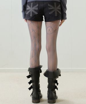 EL POCKET PATCH BELT SHORTS(BLACK)