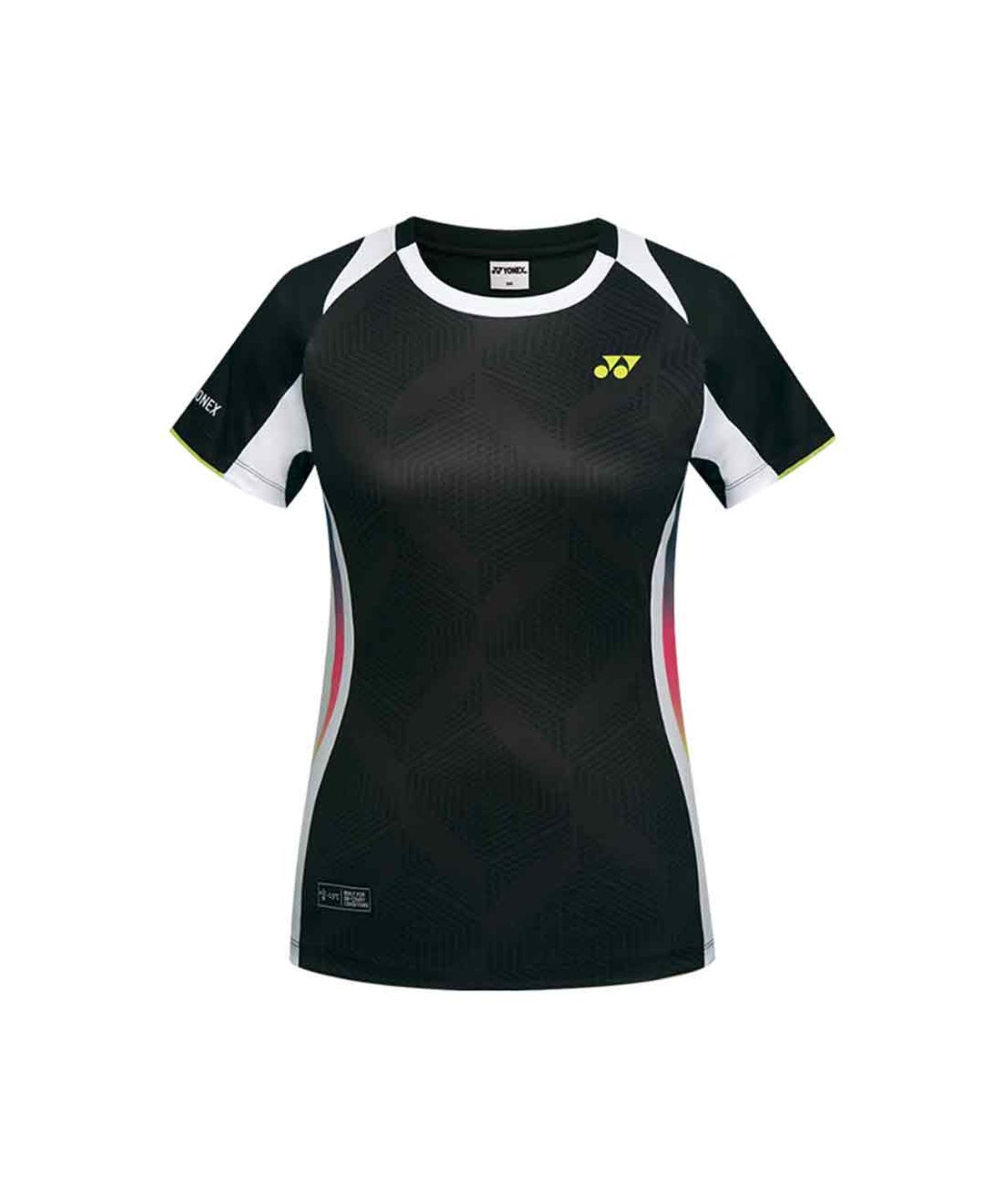 요넥스(YONEX) 261TS030F 블랙 여성용 컬러 포인트 게임웨어
