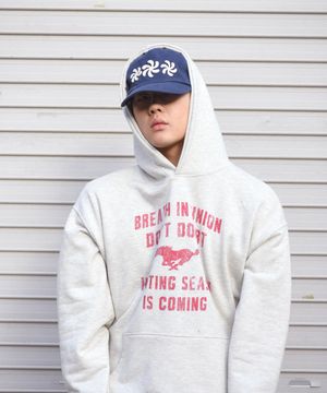 Vintage Horse HOODIE CREAM MELANGE