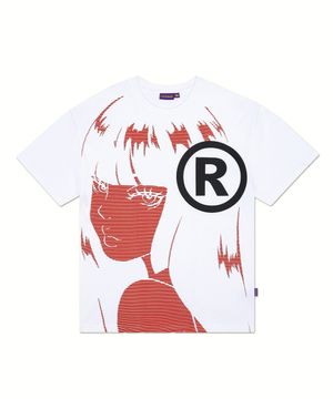 레이 티셔츠 - 화이트