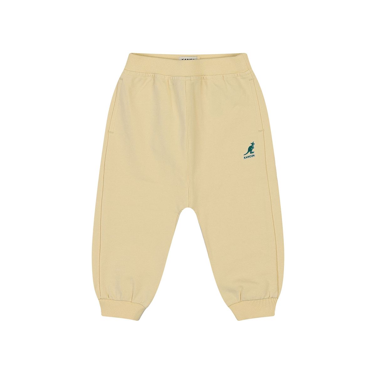 캉골키즈(KANGOL KIDS) [베이비] 시그니처 캥거루 스웻팬츠 SA 0C10 버터
