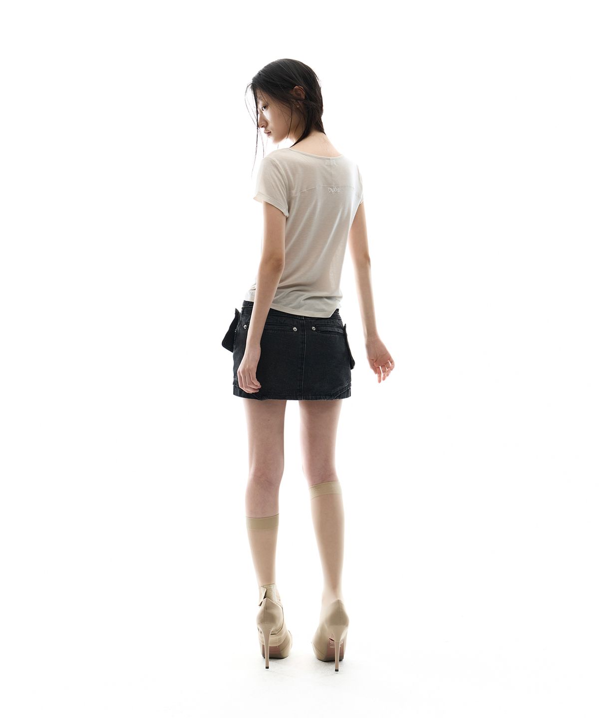 오호스(OJOS) Flatseam Tee / Oatmeal