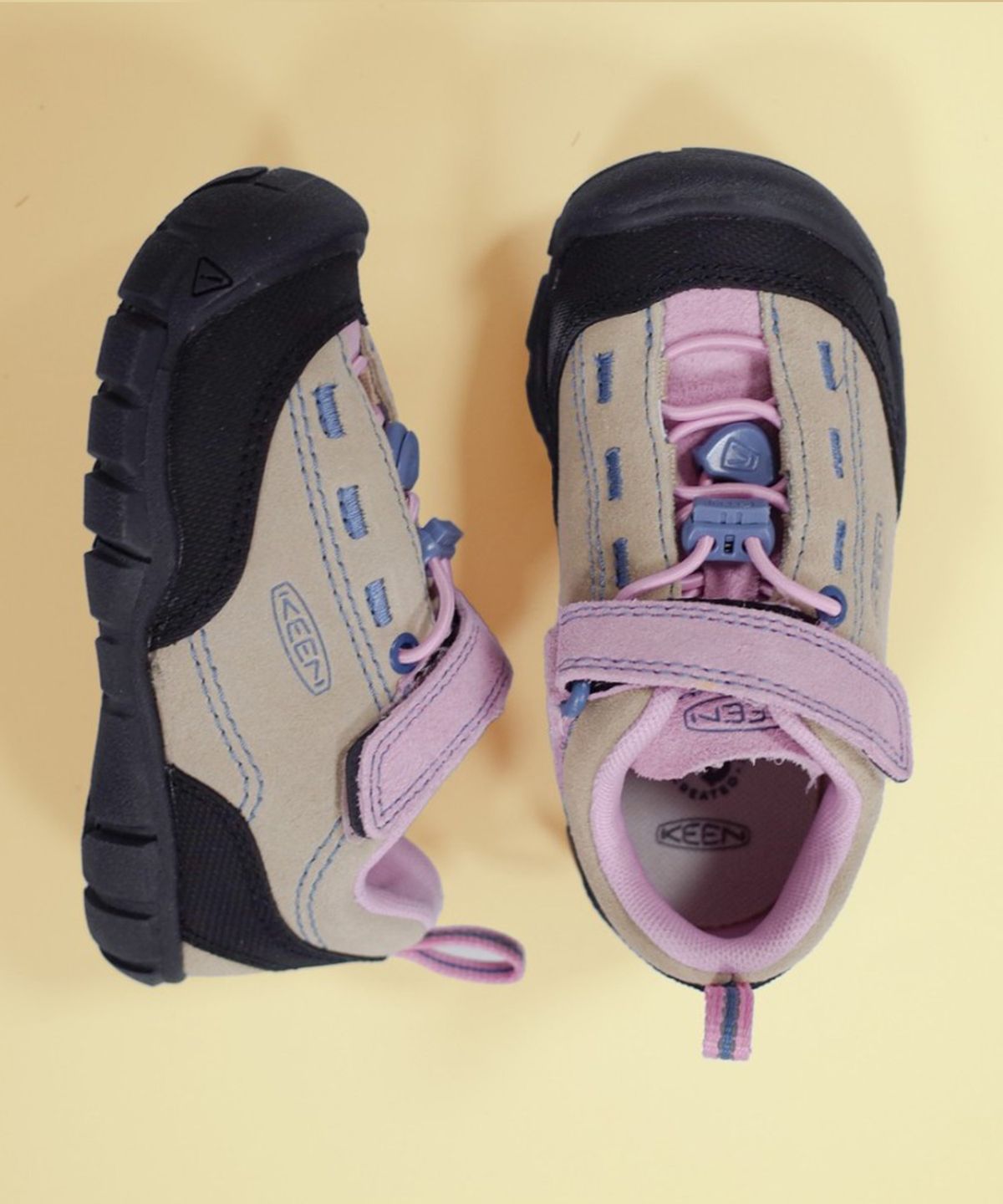 킨(KEEN) 재스퍼 II 키즈(리틀키즈) 스니커즈 SAFARI/PASTEL LAVENDER