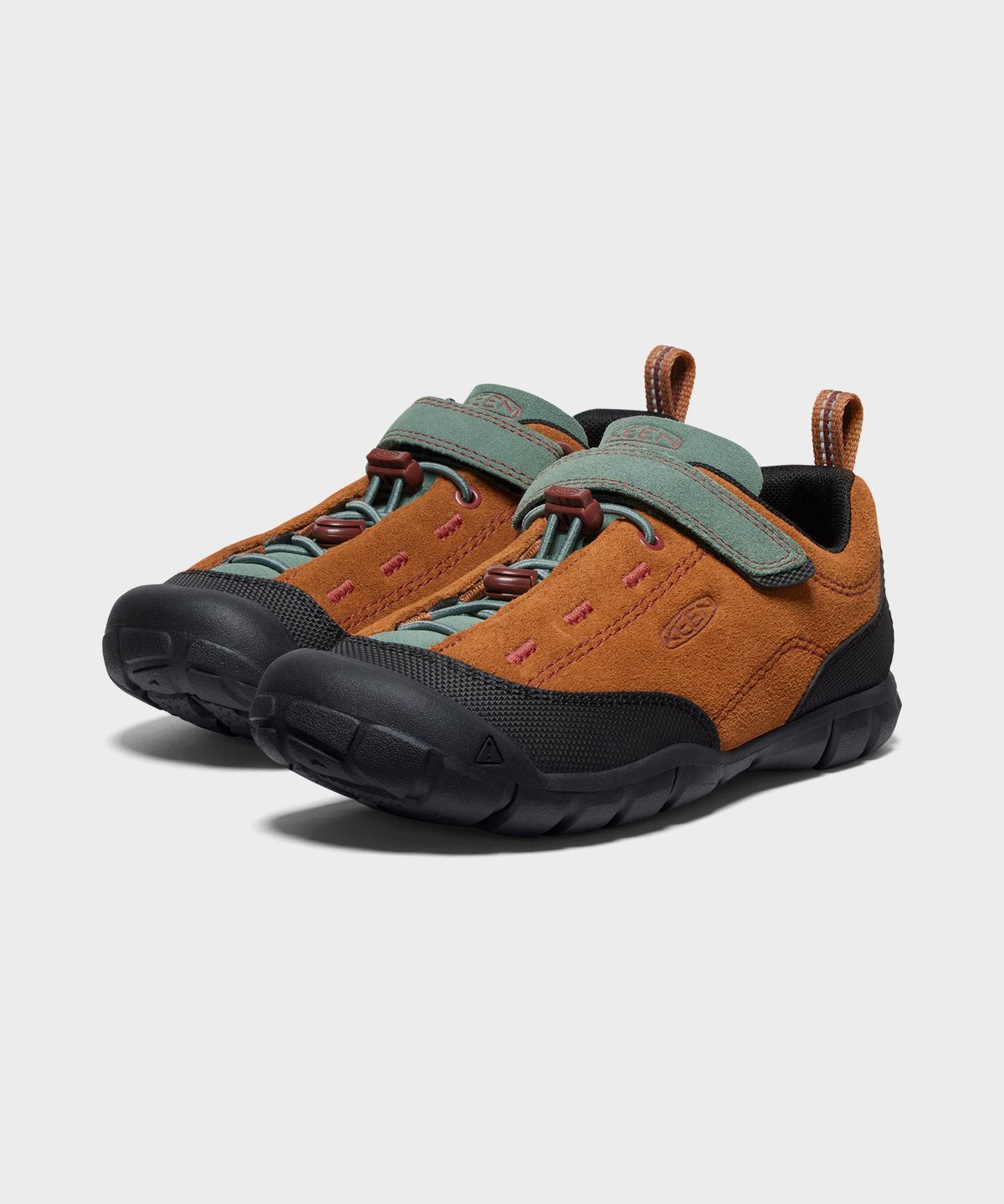 킨(KEEN) 재스퍼 II 주니어(빅키즈) 스니커즈 KEEN MAPLE/DARK FOREST