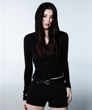 [한소희 PICK] 우먼즈 신세틱 레더 도트 스터드 벨트_25mm