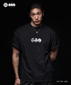 (DC COMICS COLLECTION) 배트맨 로고 오버핏 숏슬리브