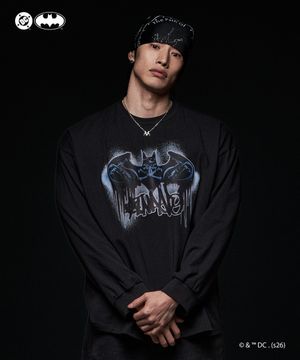 (DC COMICS COLLECTION) 배트맨 그래피티 오버핏 롱슬리브