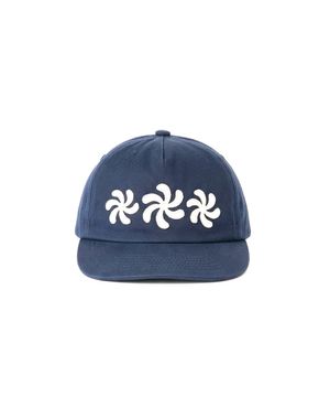 SPIRAL 5PANNEL CAP NAVY