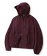 2WAY 라이트 시어 후디 윈드브레이커_버건디