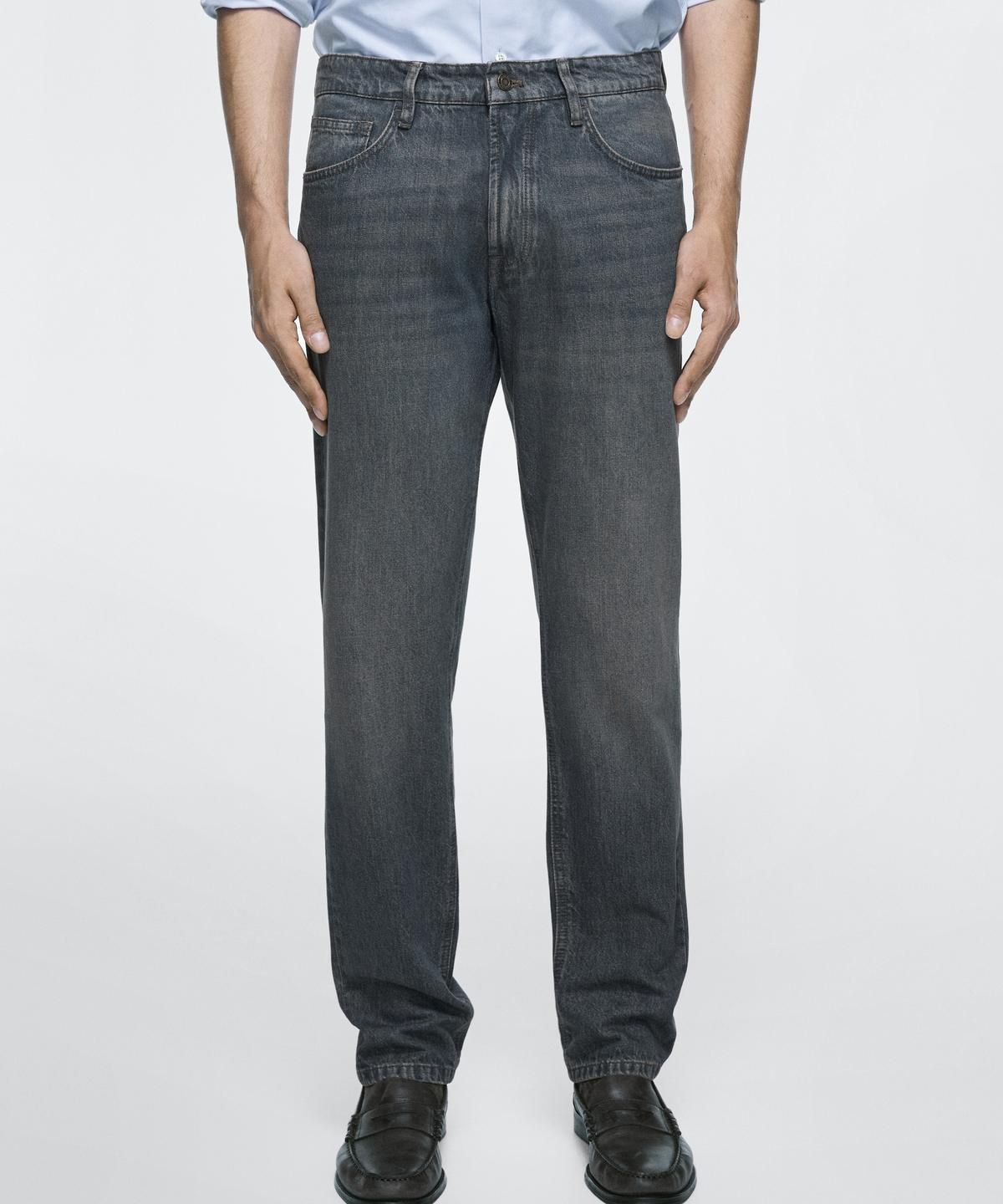 마시모두띠(MASSIMO DUTTI) 테이퍼드핏 진