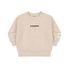 레터링 오버핏 스웻셔츠 SA 0050 베이지