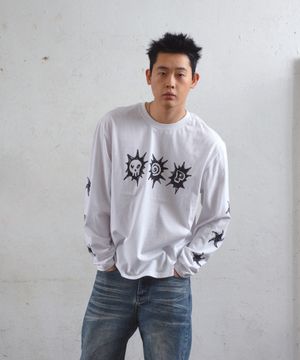 3spot long sleeve White