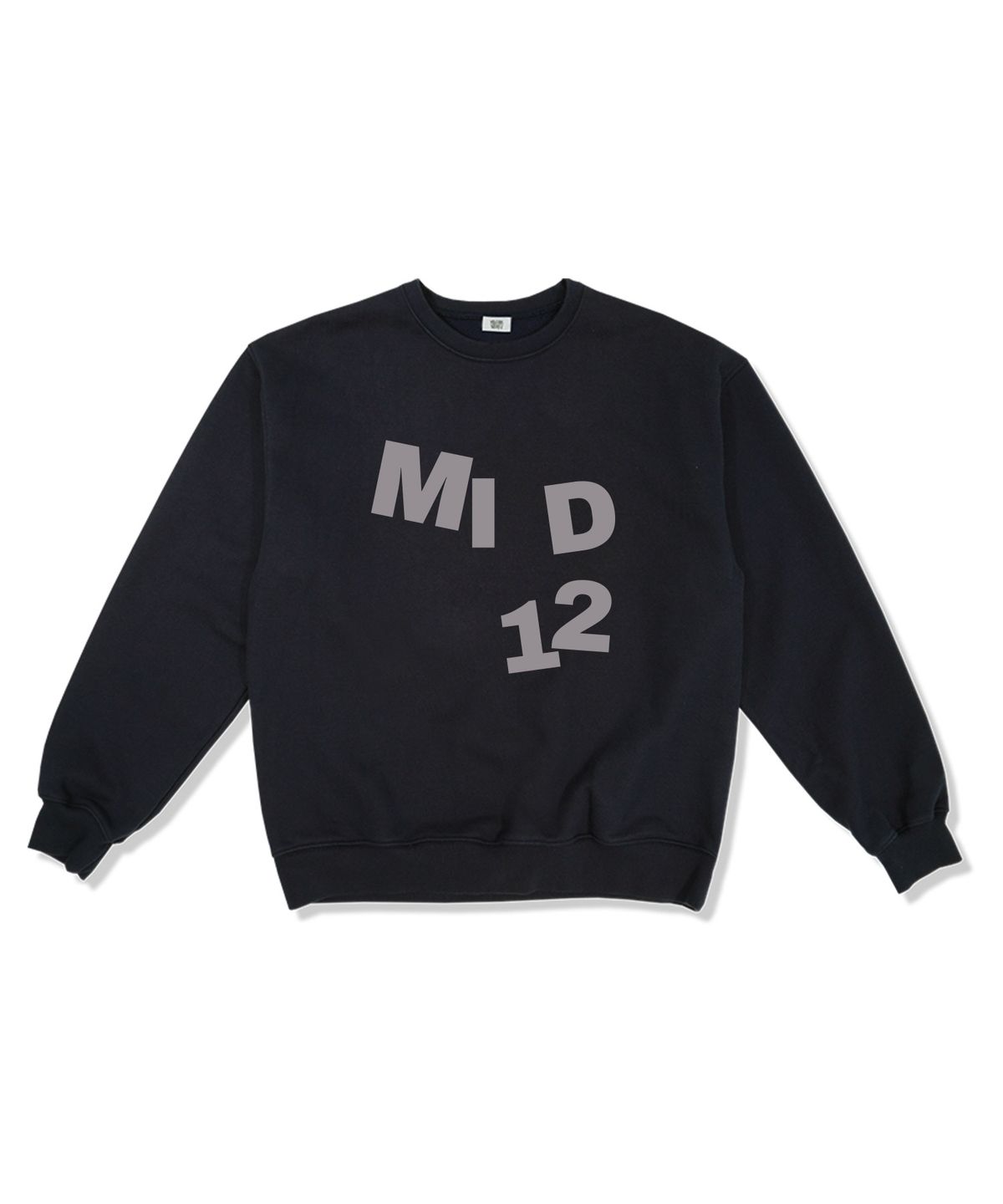 미드나잇12에이엠(MIDNIGHT12AM) [기모선택] MID12 오버핏 특양면 스웨트셔츠 4color